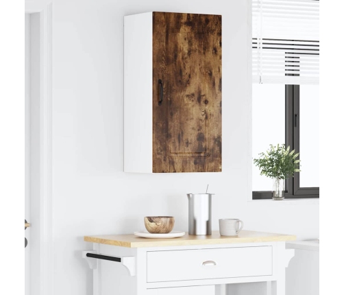 Virtuves Sienas Skapītis Ar Durvīm Dūmaka Ozols 40 X 31 X 80 Cm Vidaxl