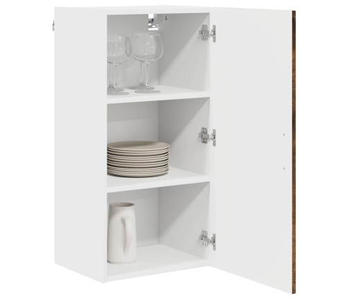 Virtuves Sienas Skapītis Ar Durvīm Dūmaka Ozols 40 X 31 X 80 Cm Vidaxl