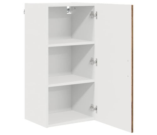 Virtuves Sienas Skapītis Ar Plauktu Vecs Koks 40 X 31 X 80 Cm Vidaxl