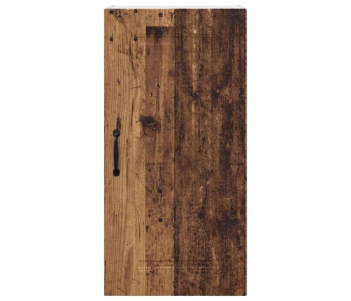 Virtuves Sienas Skapītis Ar Plauktu Vecs Koks 40 X 31 X 80 Cm Vidaxl