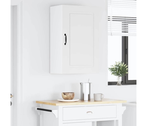 Virtuves Sienas Skapītis Ar Plauktu Balts 50 X 31 X 80 Cm Vidaxl