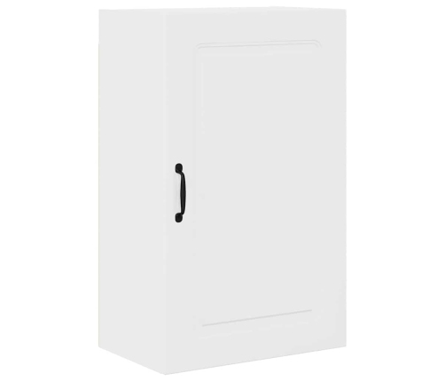 Virtuves Sienas Skapītis Ar Plauktu Balts 50 X 31 X 80 Cm Vidaxl