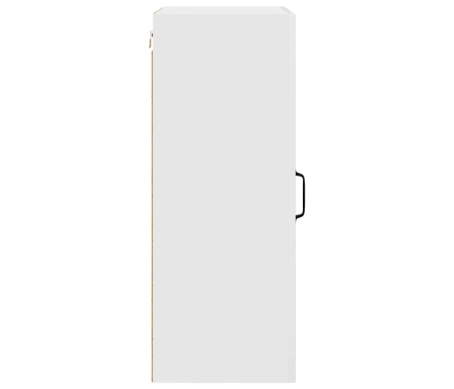 Virtuves Sienas Skapītis Ar Plauktu Balts 50 X 31 X 80 Cm Vidaxl