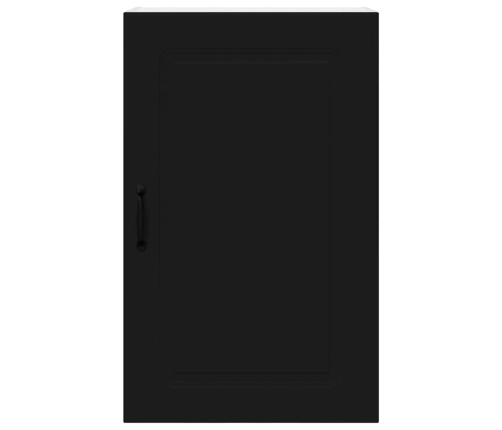 Virtuves Sienas Skapītis Ar Plauktu Melna 50 X 31 X 80 Cm Vidaxl