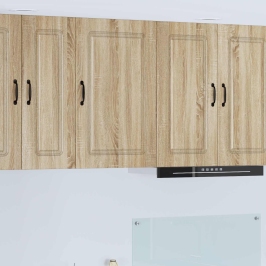 Virtuves Sienas Skapītis Ar Durvīm Sonoma Ozols 50 X 31 X 80 Cm Vidaxl