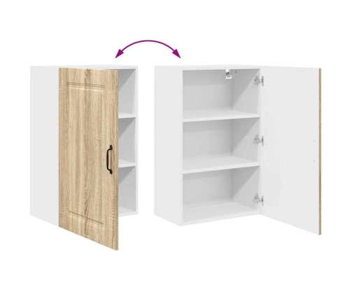 Virtuves Sienas Skapītis Ar Durvīm Sonoma Ozols 50 X 31 X 80 Cm Vidaxl