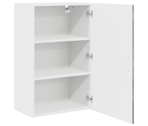 Virtuves Sienas Skapītis Betona Pelēks 50 X 31 X 80 Cm Vidaxl