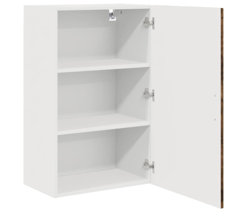 Virtuves Sienas Skapītis Ar Durvīm Dūmaka Ozols 50 X 31 X 80 Cm Vidaxl