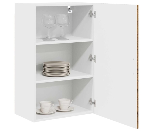 Virtuves Sienas Skapītis Ar Plauktu Vecs Koks 50 X 31 X 80 Cm Vidaxl