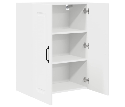 Virtuves Sienas Skapītis Ar Plauktu Balts 60 X 31 X 80 Cm Vidaxl