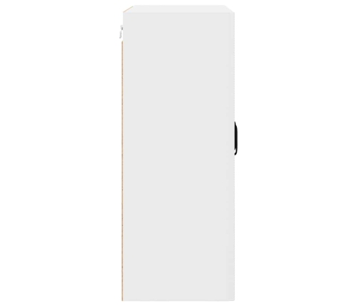 Virtuves Sienas Skapītis Ar Plauktu Balts 60 X 31 X 80 Cm Vidaxl