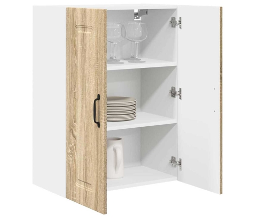 Virtuves Sienas Skapītis Ar Durvīm Sonoma Ozols 60 X 31 X 80 Cm Vidaxl