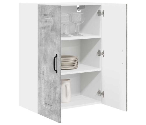 Virtuves Sienas Skapītis Betona Pelēks 60 X 31 X 80 Cm Vidaxl