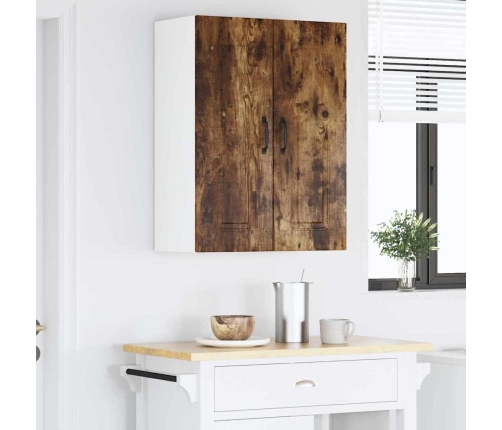 Virtuves Sienas Skapītis Ar Durvīm Dūmaka Ozols 60 X 31 X 80 Cm Vidaxl