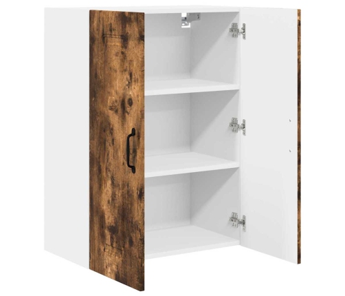 Virtuves Sienas Skapītis Ar Durvīm Dūmaka Ozols 60 X 31 X 80 Cm Vidaxl