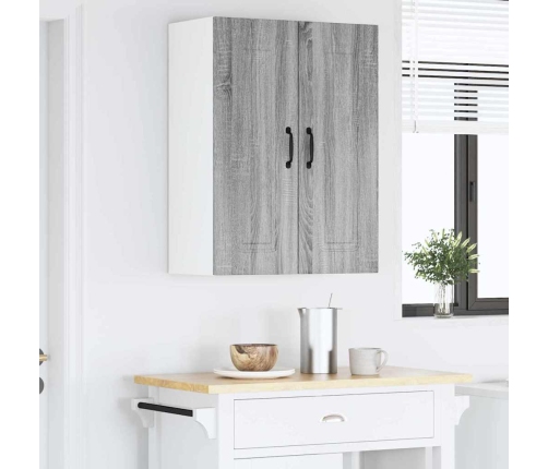 Virtuves Sienas Skapītis Pelēks Sonoma 60 X 31 X 80 Cm Vidaxl