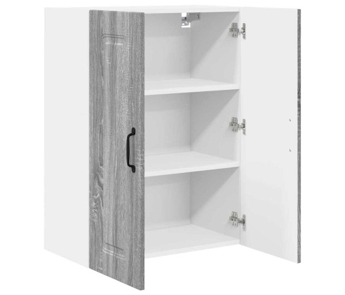 Virtuves Sienas Skapītis Pelēks Sonoma 60 X 31 X 80 Cm Vidaxl