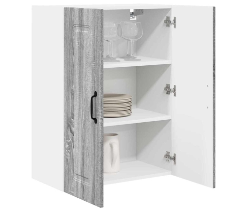 Virtuves Sienas Skapītis Pelēks Sonoma 60 X 31 X 80 Cm Vidaxl