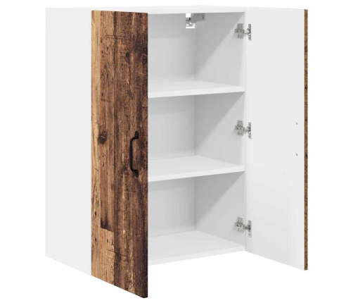 Virtuves Sienas Skapītis Ar Plauktu Vecs Koks 60 X 31 X 80 Cm Vidaxl