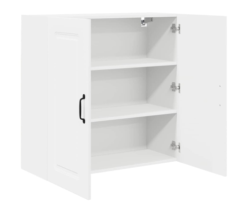 Virtuves Sienas Skapītis Ar Plauktu Balts 80 X 31 X 80 Cm Vidaxl