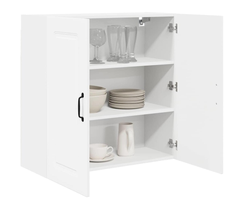 Virtuves Sienas Skapītis Ar Plauktu Balts 80 X 31 X 80 Cm Vidaxl