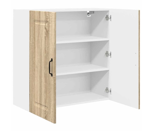 Virtuves Sienas Skapītis Ar Durvīm Sonoma Ozols 80 X 31 X 80 Cm Vidaxl