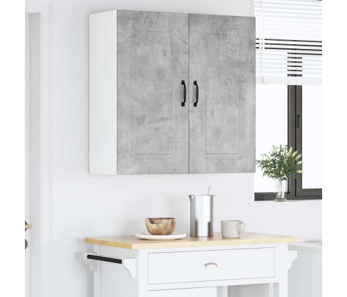 Virtuves Sienas Skapītis Betona Pelēks 80 X 31 X 80 Cm Vidaxl