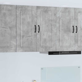 Virtuves Sienas Skapītis Betona Pelēks 80 X 31 X 80 Cm Vidaxl