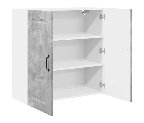 Virtuves Sienas Skapītis Betona Pelēks 80 X 31 X 80 Cm Vidaxl