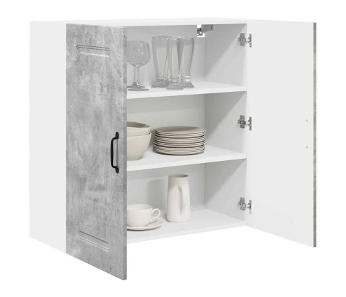 Virtuves Sienas Skapītis Betona Pelēks 80 X 31 X 80 Cm Vidaxl