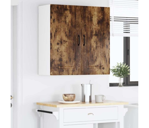 Virtuves Sienas Skapītis Ar Durvīm Dūmaka Ozols 80 X 31 X 80 Cm Vidaxl