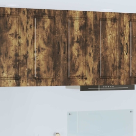 Virtuves Sienas Skapītis Ar Durvīm Dūmaka Ozols 80 X 31 X 80 Cm Vidaxl