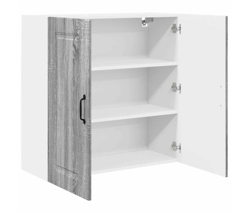 Virtuves Sienas Skapītis Pelēks Sonoma 80 X 31 X 80 Cm Vidaxl