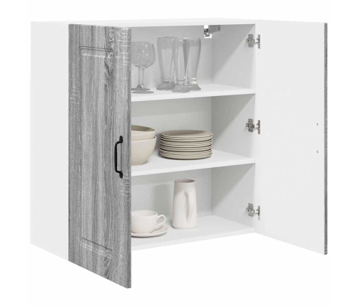 Virtuves Sienas Skapītis Pelēks Sonoma 80 X 31 X 80 Cm Vidaxl