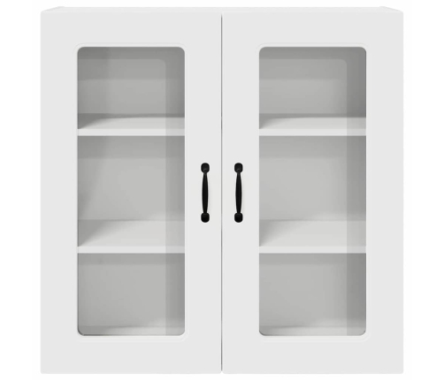 Virtuves Sienas Skapītis Ar Plauktu Balts 80 X 31 X 80 Cm Vidaxl