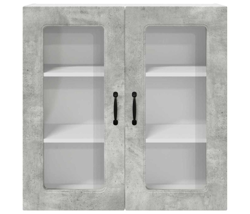 Virtuves Sienas Skapītis Betona Pelēks 80 X 31 X 80 Cm Vidaxl