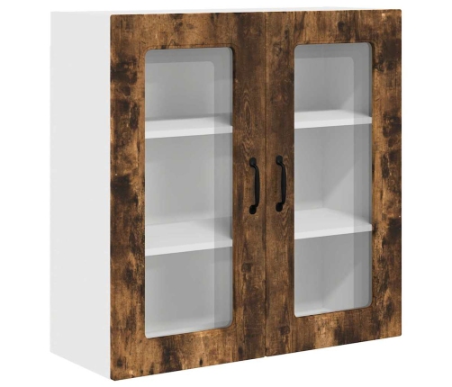 Virtuves Sienas Skapītis Ar Durvīm Dūmaka Ozols 80 X 31 X 80 Cm Vidaxl