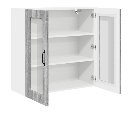 Virtuves Sienas Skapītis Pelēks Sonoma 80 X 31 X 80 Cm Vidaxl