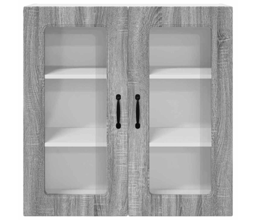 Virtuves Sienas Skapītis Pelēks Sonoma 80 X 31 X 80 Cm Vidaxl