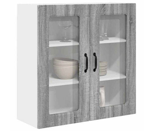 Virtuves Sienas Skapītis Pelēks Sonoma 80 X 31 X 80 Cm Vidaxl