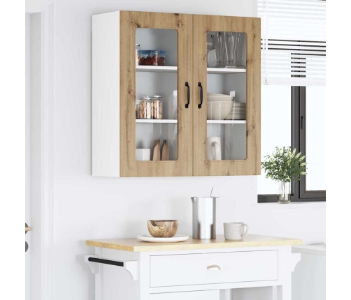 Virtuves Sienas Skapītis Artisānā Ozols 80 X 31 X 80 Cm Vidaxl