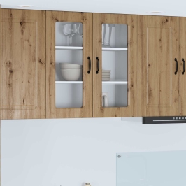 Virtuves Sienas Skapītis Artisānā Ozols 80 X 31 X 80 Cm Vidaxl