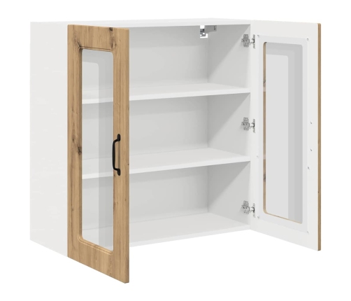 Virtuves Sienas Skapītis Artisānā Ozols 80 X 31 X 80 Cm Vidaxl