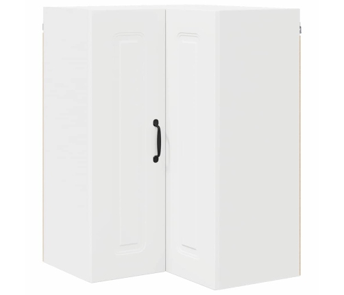 Virtuves Sienas Skapītis Ar Plauktu Balts 57 X 57 X 80 Cm Vidaxl