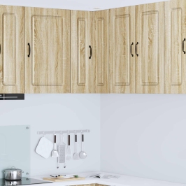 Virtuves Sienas Skapītis Ar Durvīm Sonoma Ozols 57 X 57 X 80 Cm Vidaxl