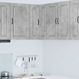 Virtuves Sienas Skapītis Betona Pelēks 57 X 57 X 80 Cm Vidaxl