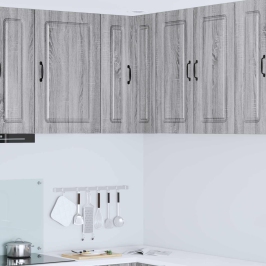 Virtuves Sienas Skapītis Pelēks Sonoma 57 X 57 X 80 Cm Vidaxl