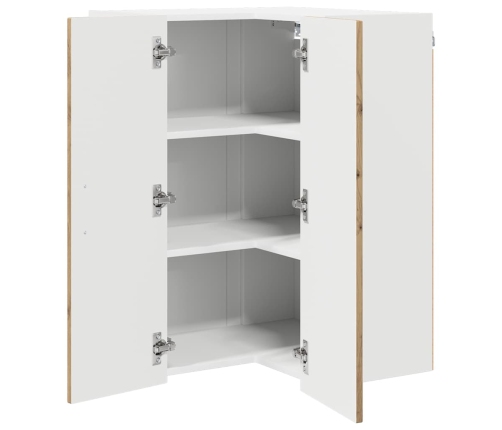 Virtuves Sienas Skapītis Artisānā Ozols 57 X 57 X 80 Cm Vidaxl