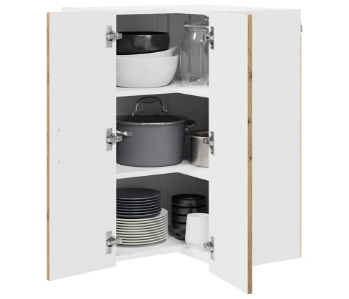 Virtuves Sienas Skapītis Artisānā Ozols 57 X 57 X 80 Cm Vidaxl