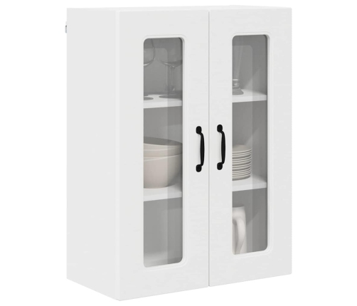 Virtuves Sienas Skapītis Ar Plauktu Balts 60 X 31 X 80 Cm Vidaxl